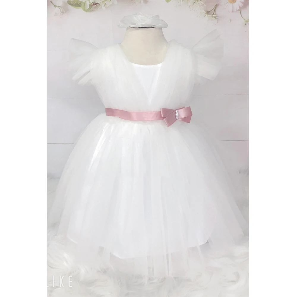 Girl party wear western dress baby girl party dress for export to market Asia, US, EU