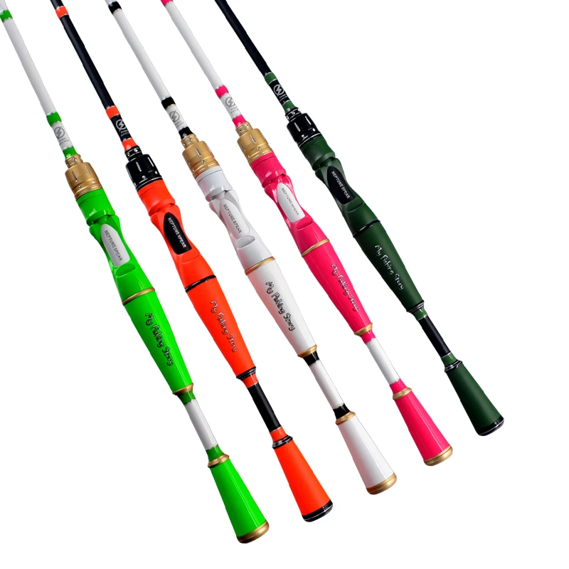 Aquaman Series Telescopic Fishing Rod Multi-Color Lightweight Durable Carbon Outdoor Lake Casting Anti-Entanglement Reservoir