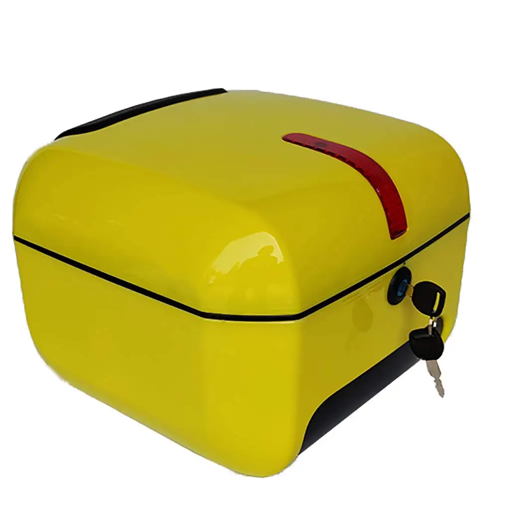 Universal Motorcycle Top Box Motorcycle Scooter Top Box Tail Trunk Luggage Box