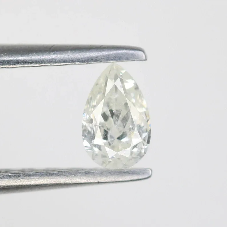 IGI Certified Excellent Pear Cut Loose Diamond - VVS1 / 8x6 mm / F Color / 1.25 cts Lab Grown Pear Cut Loose Diamond Stone