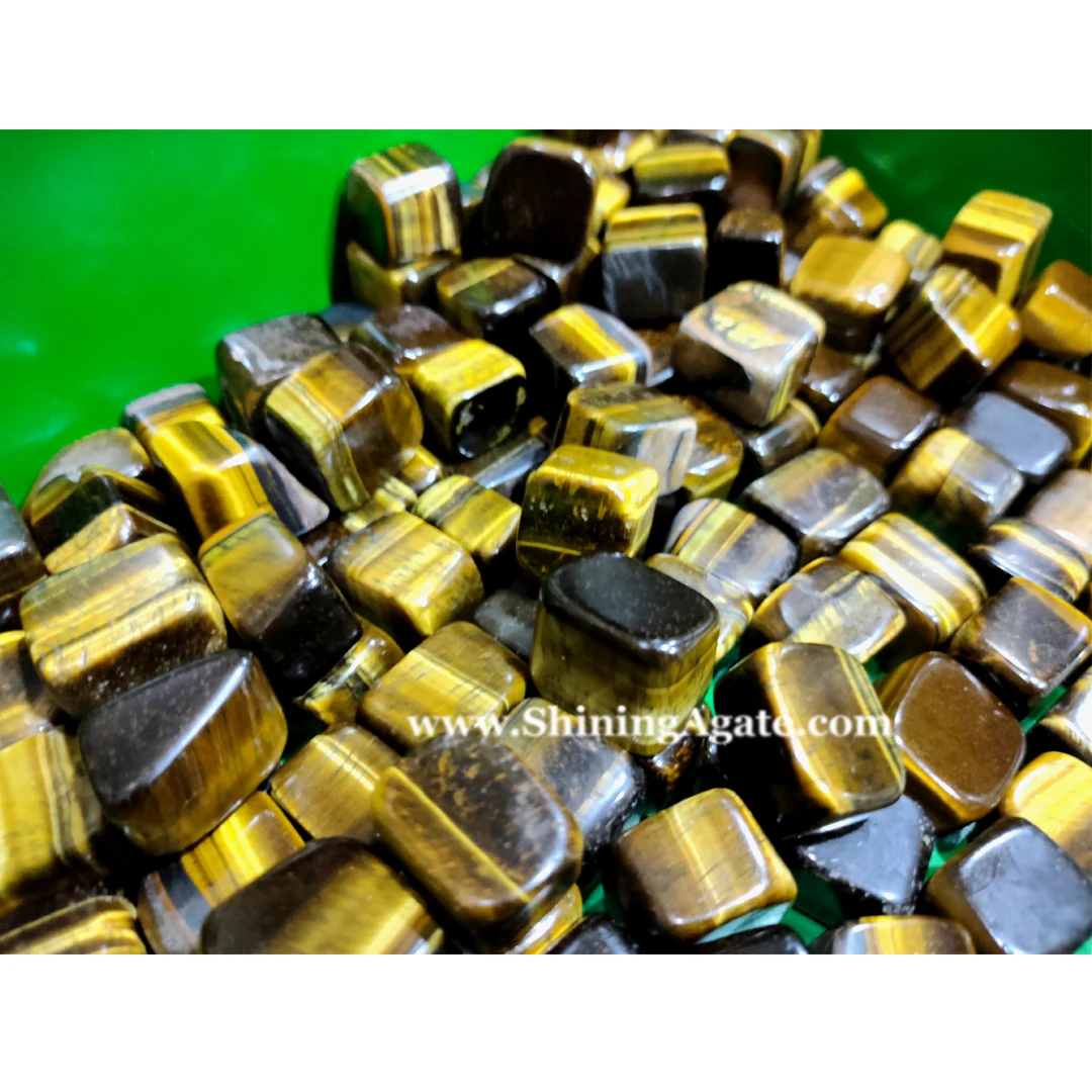 Wholesale Tiger Eye Tumble Stones Wholesale Agate Tumbled Stones Natural Agate Tumble Stone