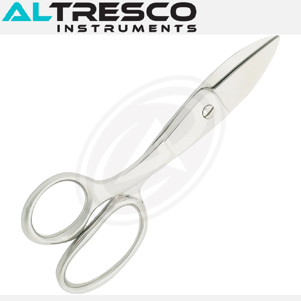 Industrial/Professional Tailor Shears Stainless Steel With Black Lacquered Handle