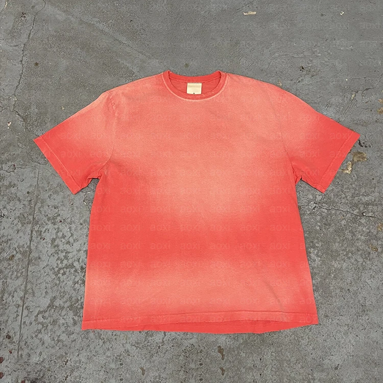 Высококачественные 100% хлопковые футболки на заказ для мужчин, ферментная вымытая отбеливатель, фирменная дизайнерская футболка с вашим логотипом
