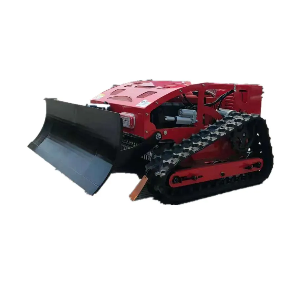 Buy Cheap and Best Quality Crawler Lawn Mower Blade Steel Type Robotic Lawn Mower No Line Lawn Mower