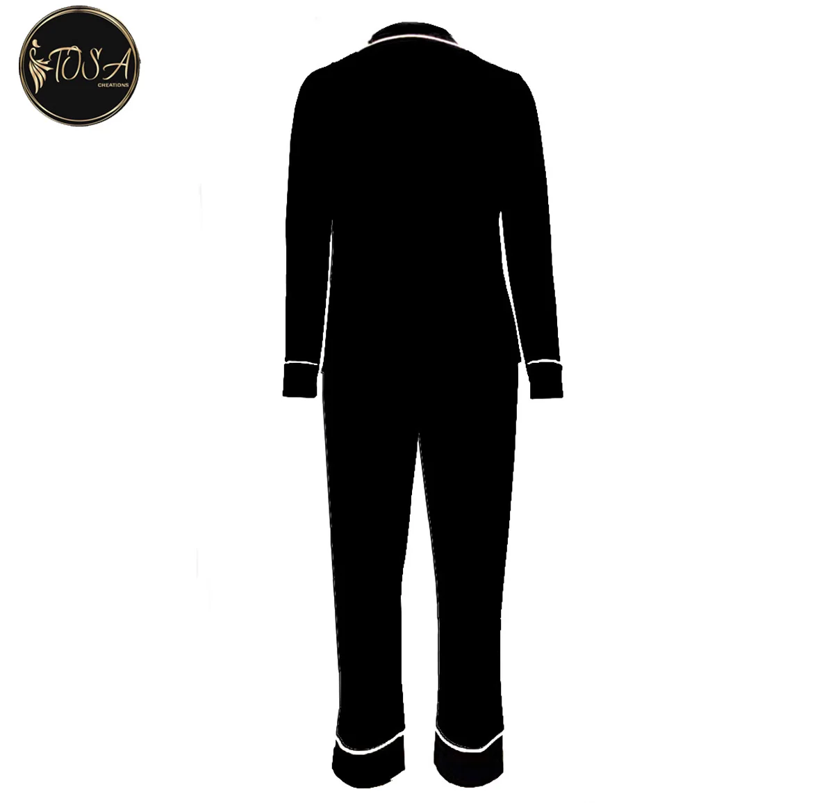 Hot Sale Full & Short Length Sleepwear Plus Size Two Pieces Pajama Set Customize Logo Nightwear with Pockets for all Season