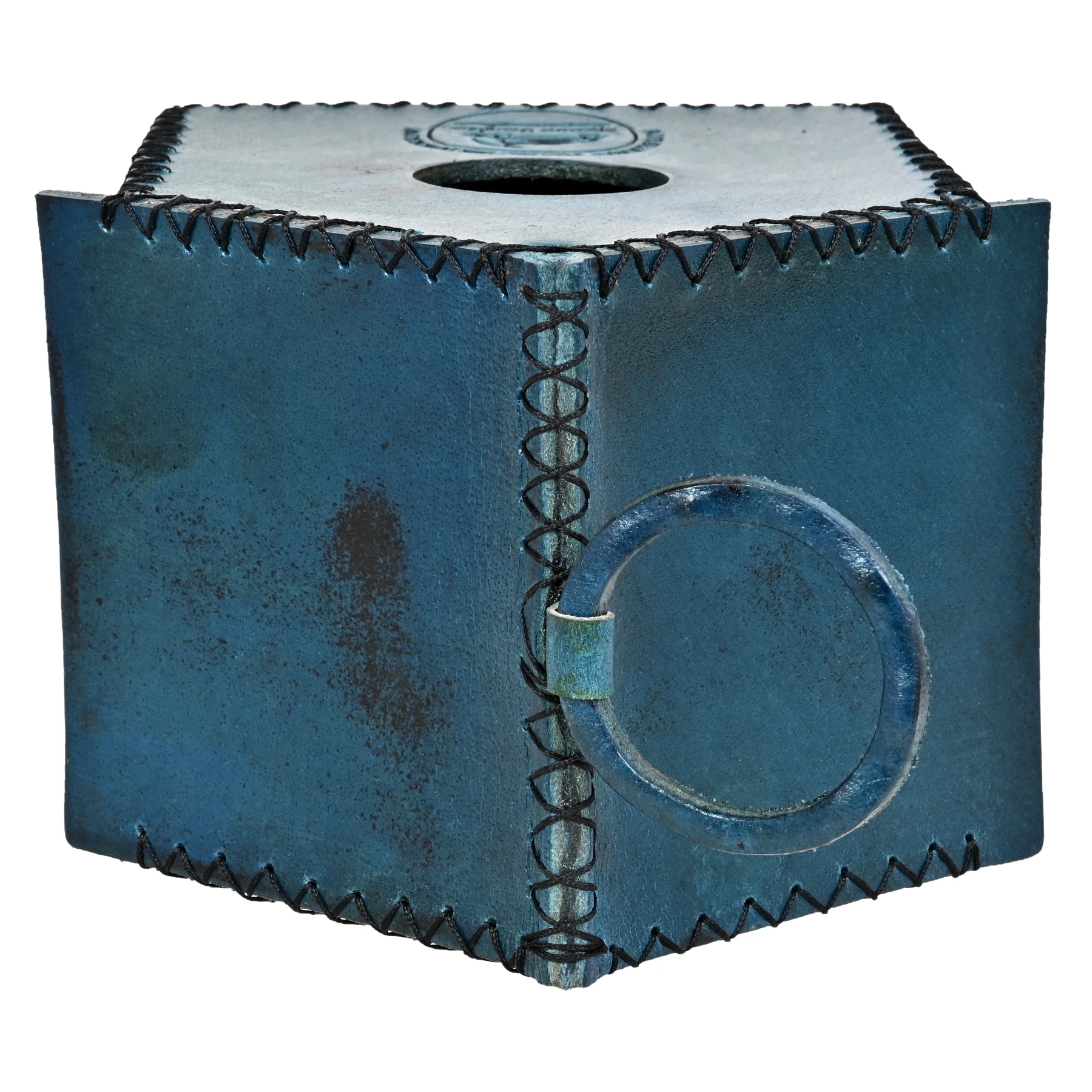 BIRD NATURAL HABITAT GENUINE LEATHER BIRD HOUSE SMALL HUT SIZE HANGING INDOOR OUTDOOR BIRD PET CARE