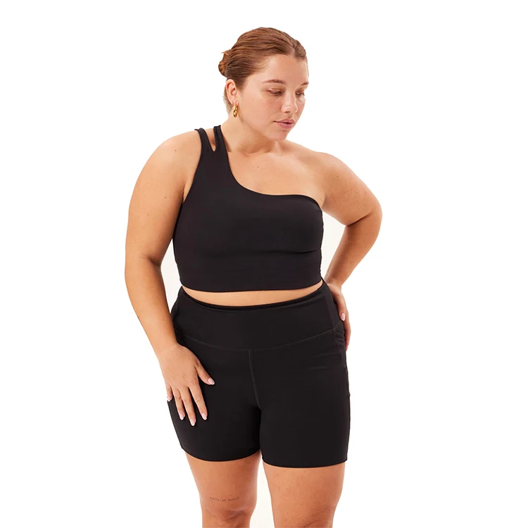 OEM Fitness Wear 2Xl Short Set Women Sweatsuits Shorts Set