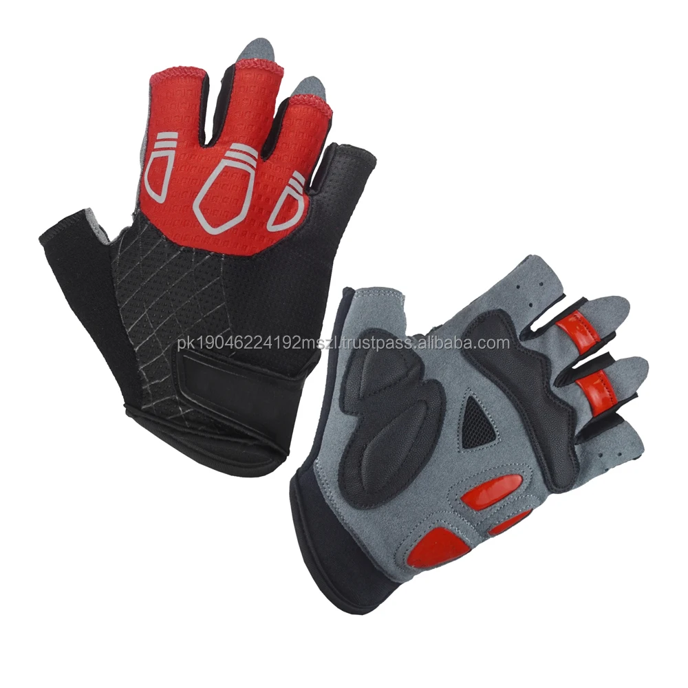 Wholesale Anti-Slip Shockproof Gloves Bike,Half Finger Custom Cycling Gloves