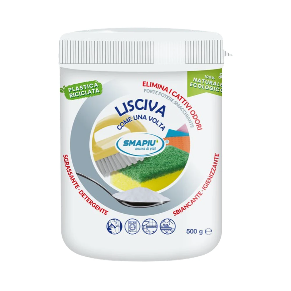 LYE TRADITIONAL LAUNDRY DETERGENT POWDER ECOFRIENDLY 500g Italian High Quality