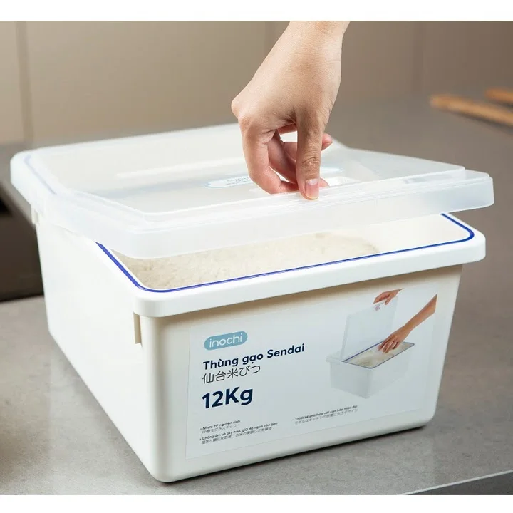 New Arrival For Your Kitchen Space Premium PP plastic Non-BPA Rice Stocker Beans Granolas Organizer