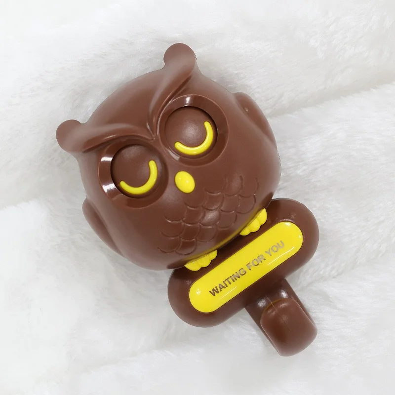 Lovely owl eyes blink hook for home deco hanger hook can hold up to 2.5kg with sticker to stick to the wall
