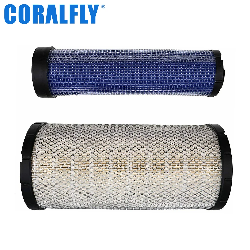 CORALFLY Trucks 4045D двигатель Filtros De Aire AF25557 AF25558 P829333 P828889 110-6326 110-6331 1106326 1106331 воздушный фильтр