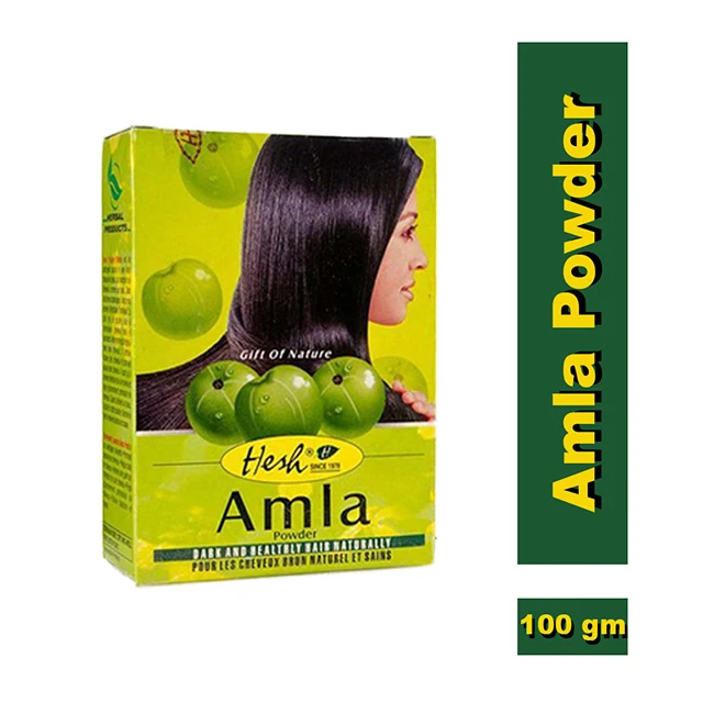 Порошок натуральных трав Hesh Pharma 100 Gm (3 6 унций) (порошок Amla by Hesh)