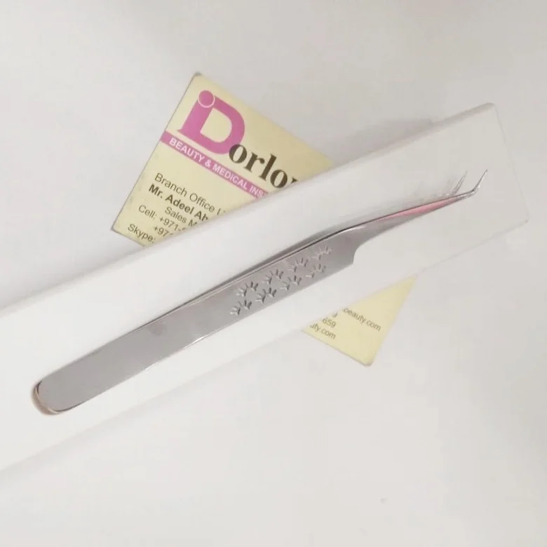 Японский Пинцет для ресниц из нержавеющей стали