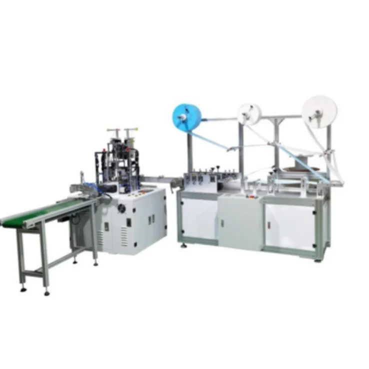 Semi Automatic 3Ply Disposable Mask Making Machine