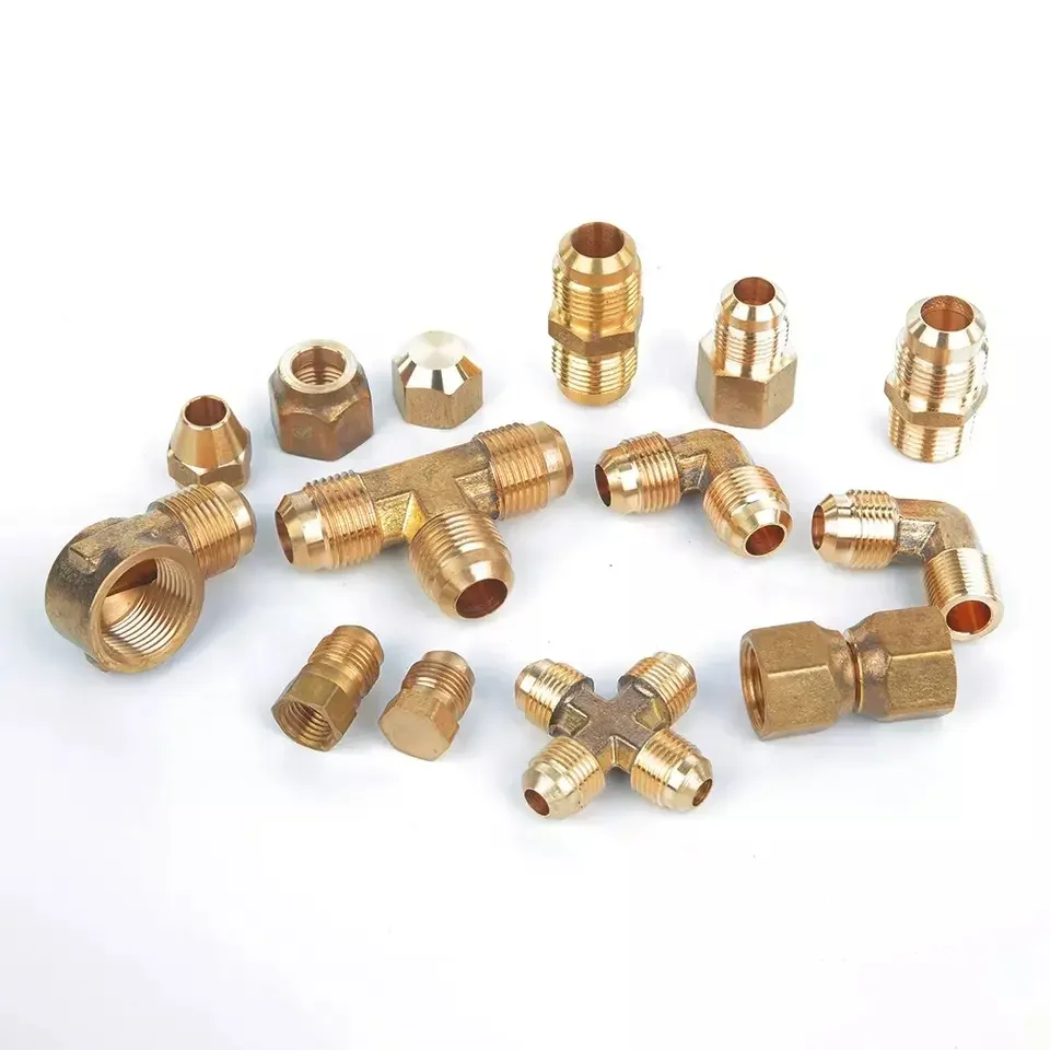 Standard Quality Hydraulic Compression Fittings for Hose Fitting Available at Wholesale Price Compression Fittings Brass