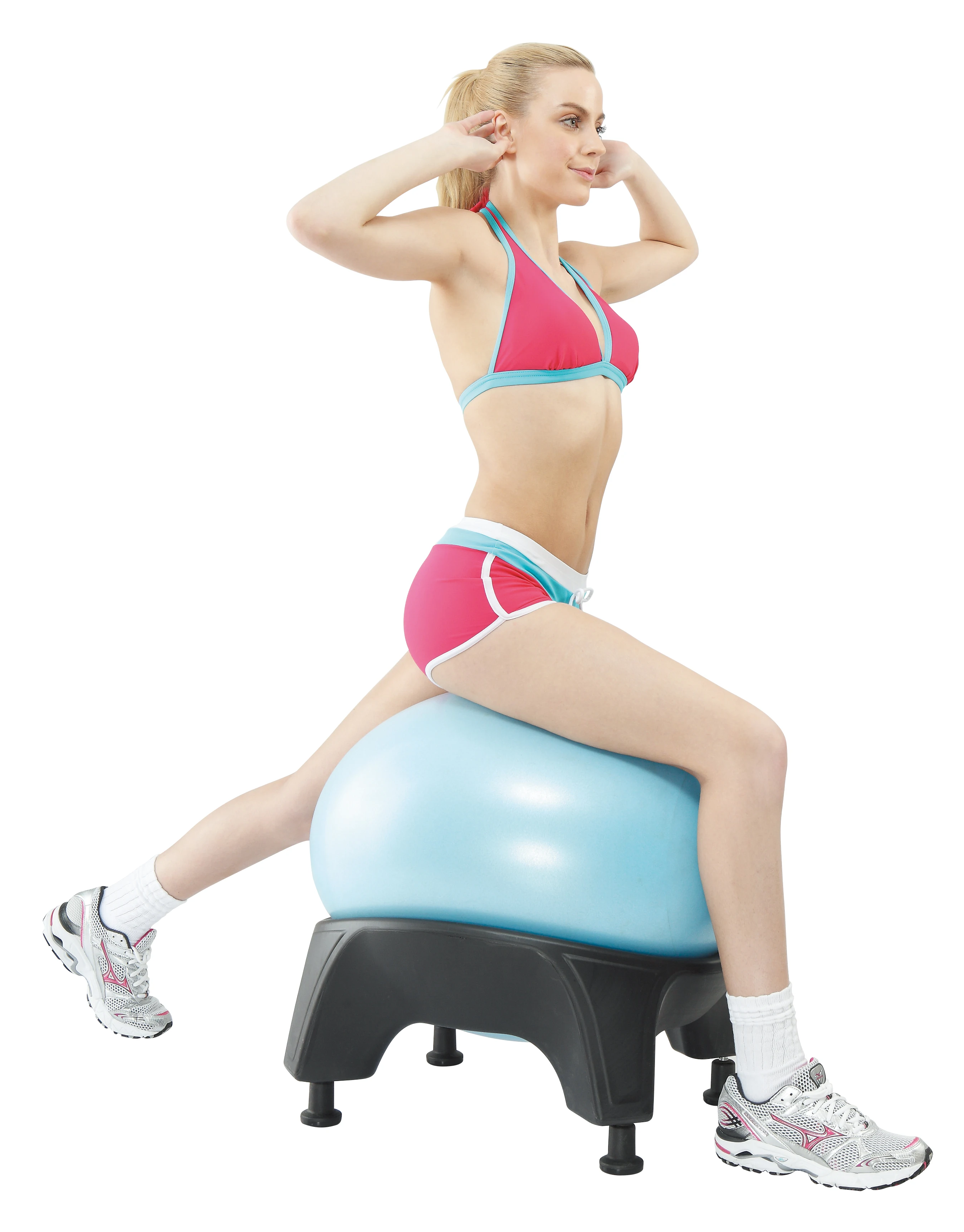Custom Logo PVC Egg Ball Chair Yoga Exercise Style