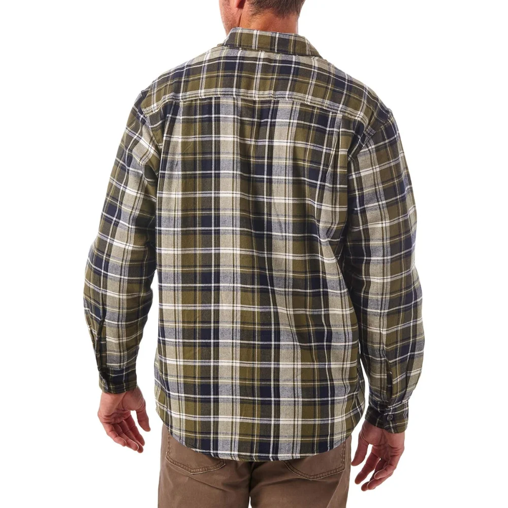 Long Sleeve Wholesale Casual Flannel Plaid Shirts For Men Slim Casual Dress Shirt High Quality Top Rated Custom Made Shirts