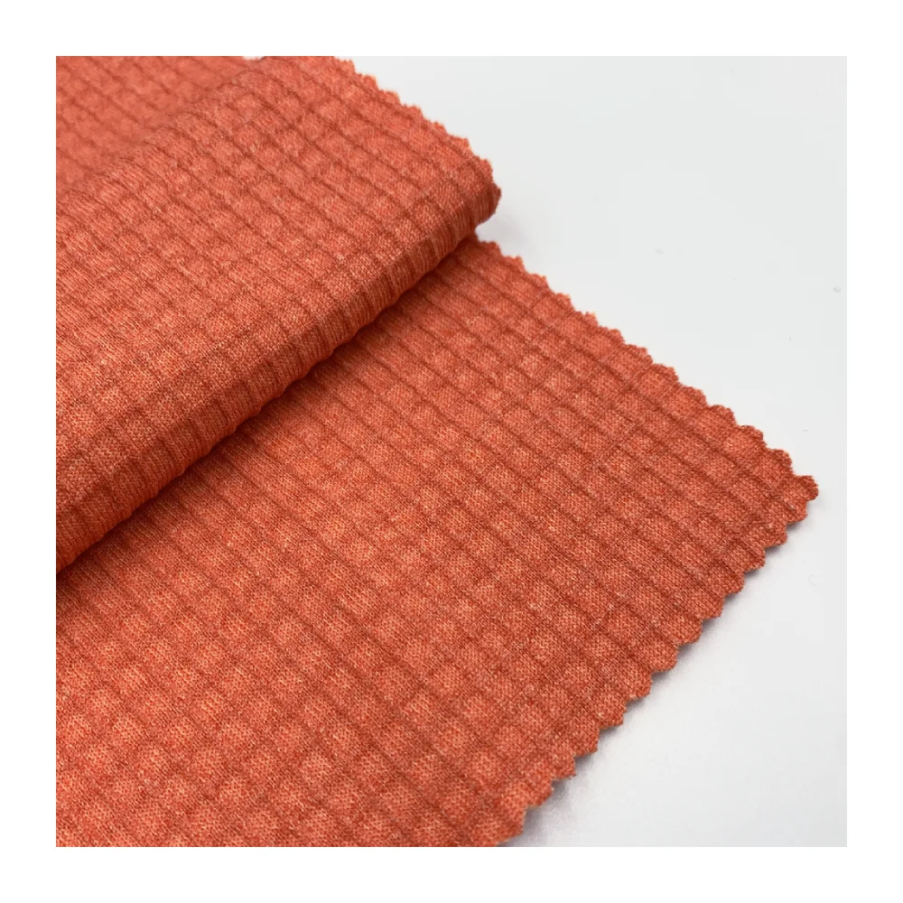 Fashionable Customized  PET/Elastane Jacquard Fabric for T Shirt