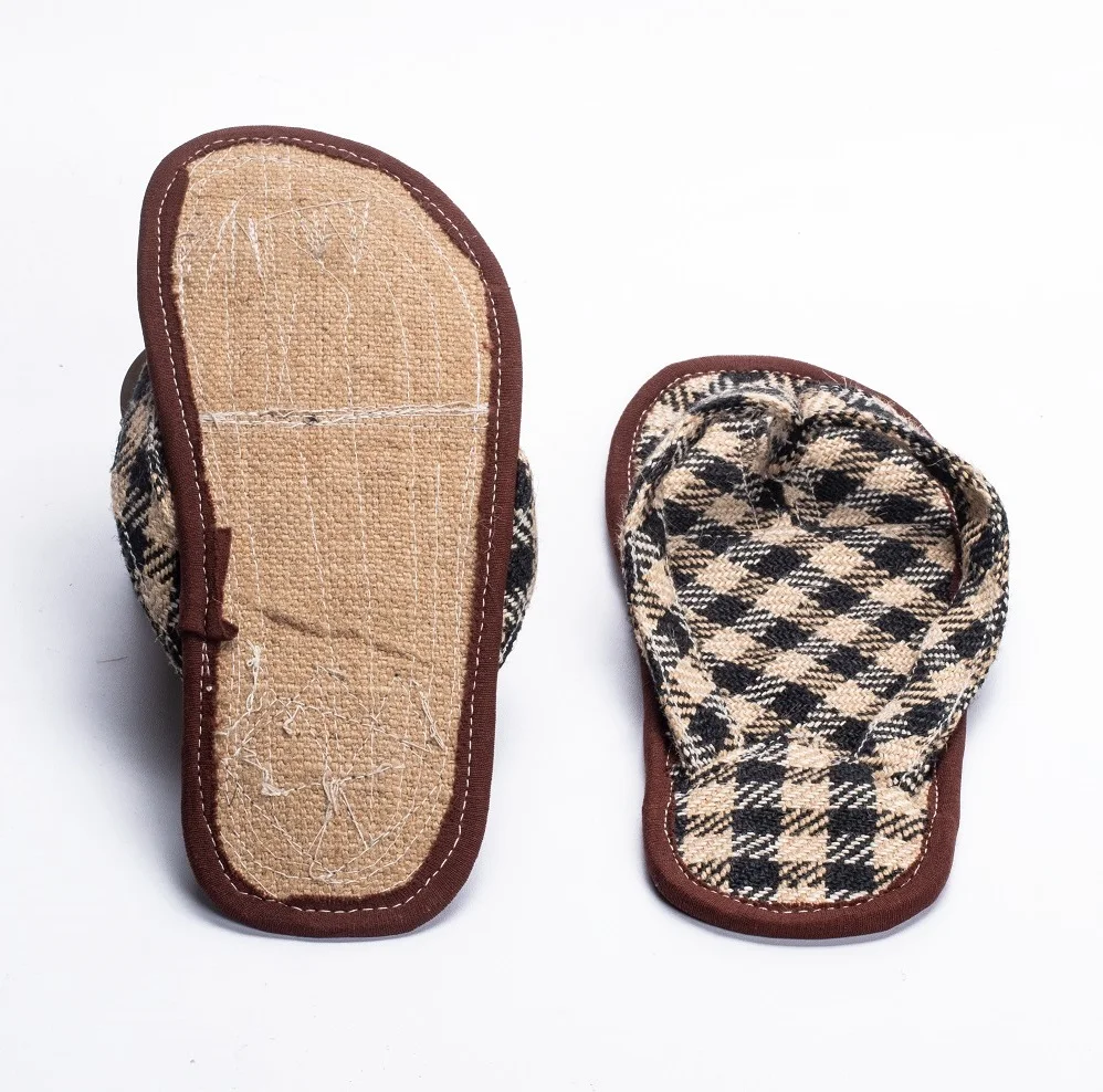 Factory Price Soft Jute Flat Sandals 2022 New Style The Most Fashion Jute comfortable Jute Shoes Flat Sandals