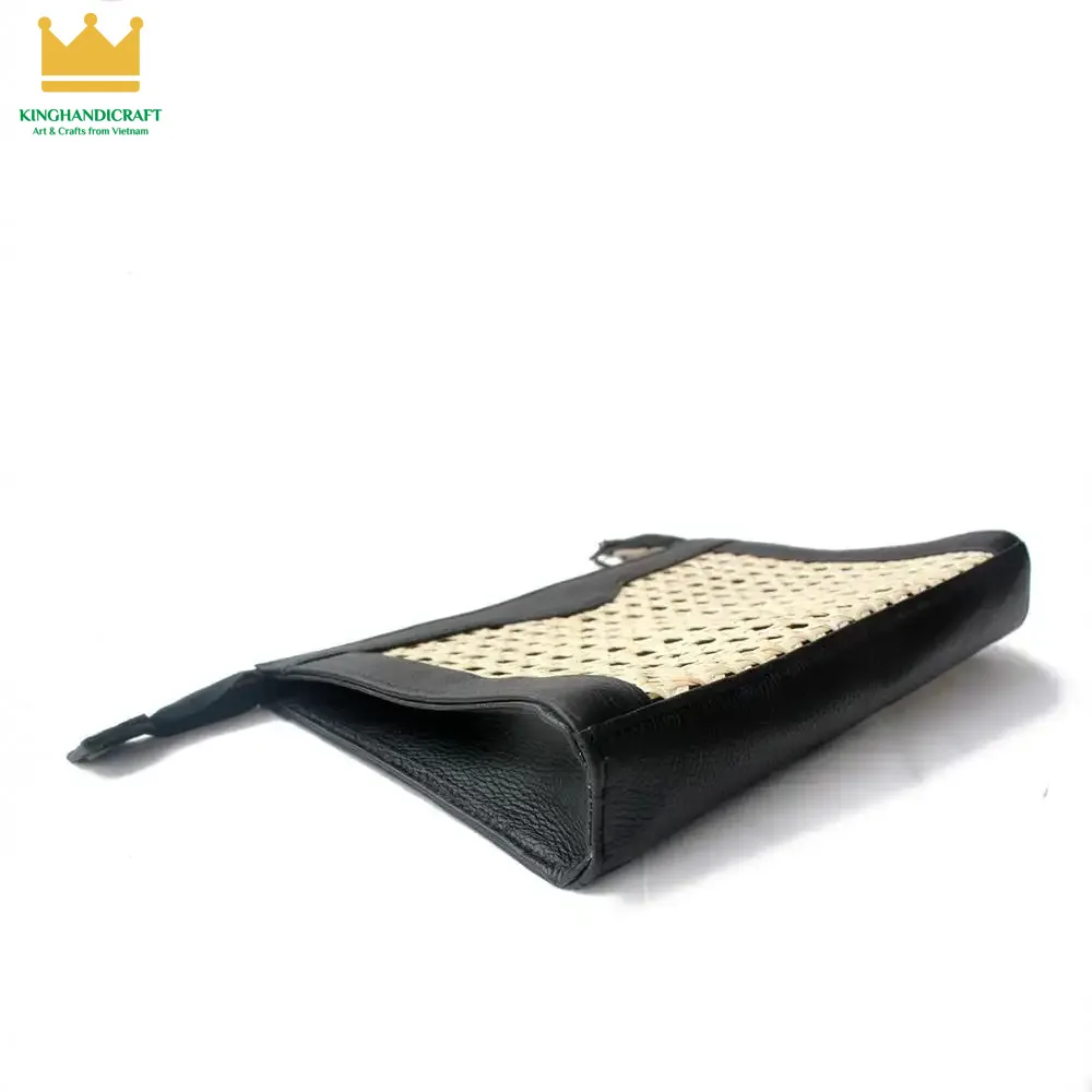 Rattan cane webbing bag new design, Rattan wicker bag new luxury wholesale 2024