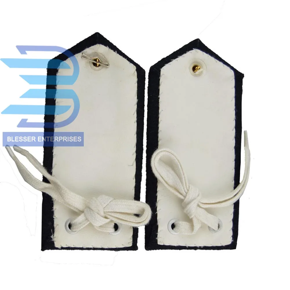Customized Naval Army Officer Epaulette with 4 braids straps for Navy and Military Uniform Shoulder Boards