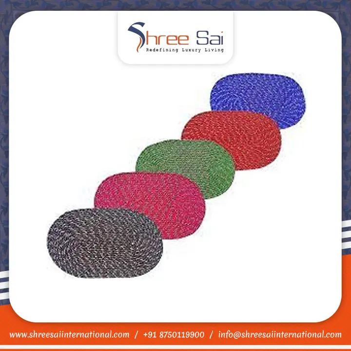 High Quality Personalized Latest Design Doormat Jacquard Woven Washable Rugs Door Mat with Private Label Door Mat At Best Price