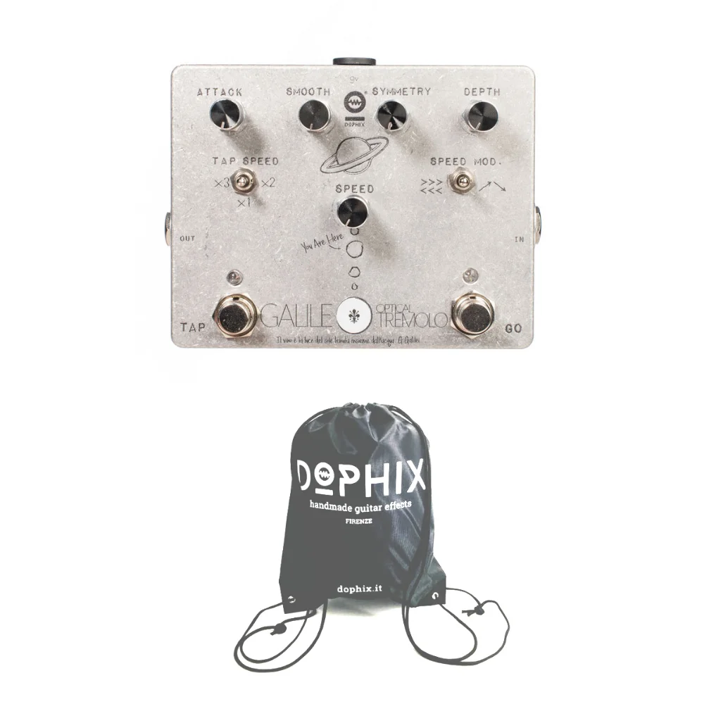 Guitar Combo Accessories - Hand Made Guitar pedal Galileo Optical Tremolo for Elettric Guitar - Made in Italy luxury fashion
