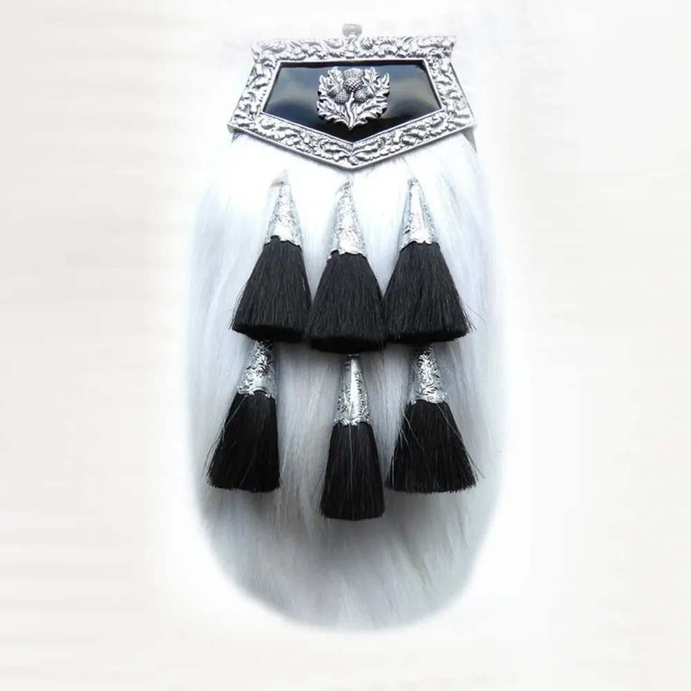 2024 Low Price Scottish Wear Horse Hairs Sporrans Unique Style Best Design Horse Hairs Sporrans
