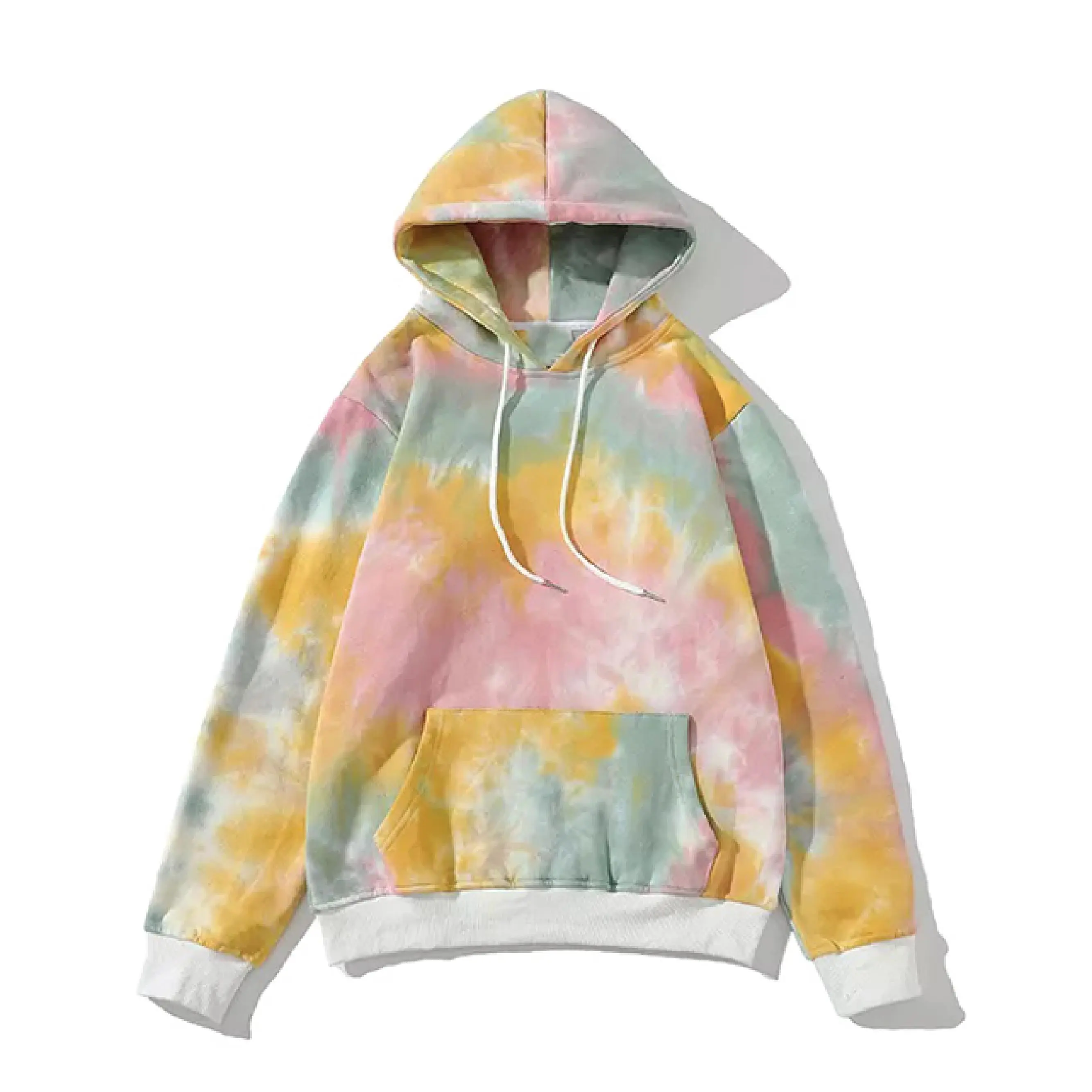Unisex Tie Dye Hoodie Tie Dye Pullover Custom Street Wear Unisex  Acid Wash Custom Logo Hoodie