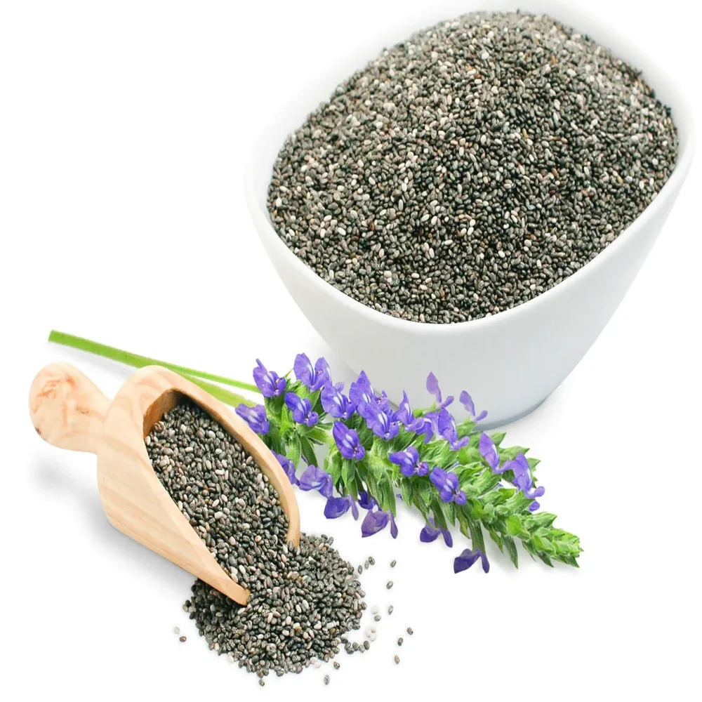 OEM/ODM Wholesale High quality Natural Organic Thailand Chia Seeds 2024 black and white chia seeds