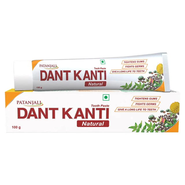 Patanjali Dant Kanti Natural Toothpaste 100 Gm