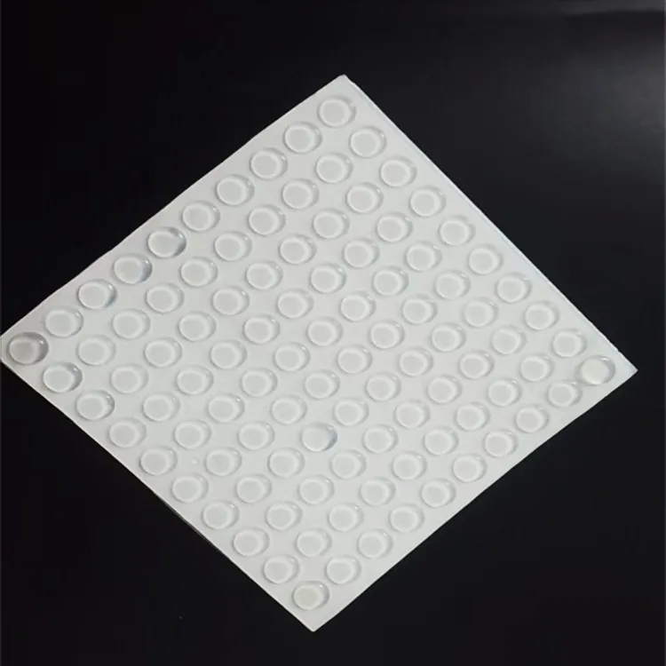 A large number of wholesale silicone rubber pad/clear colour adhesive bumper/ furniture silicone rubber feet