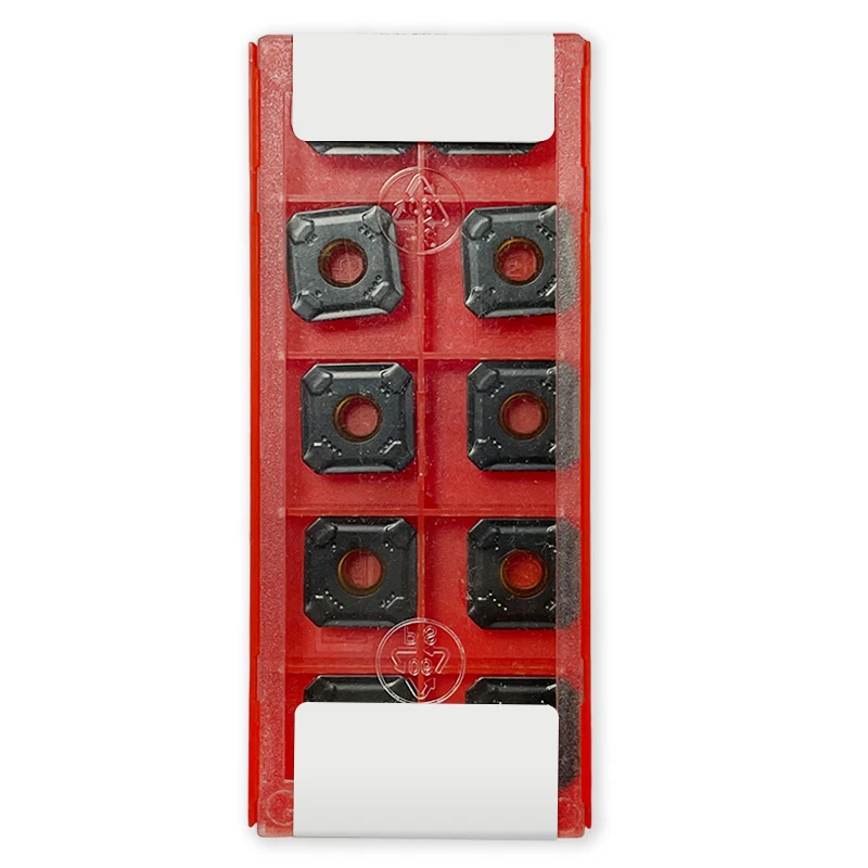 R245-12T3M-PM 4240 Cemented Carbide PVD Coating CNC Lathe Cutting Tools Milling Inserts Use For Steel And Stainless Steel