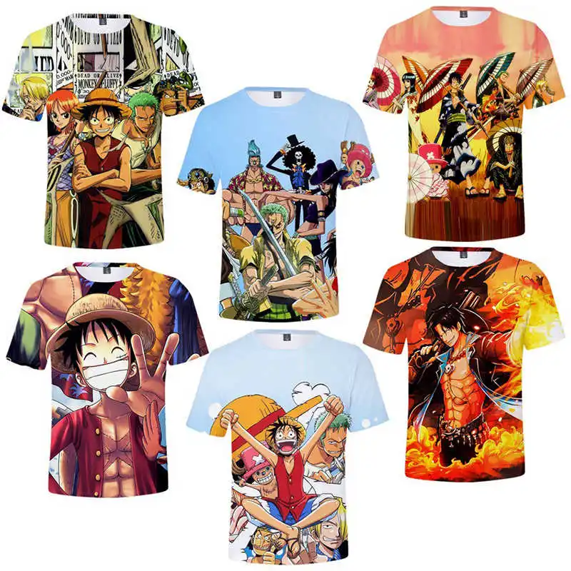 2023 Demon Slayer Japanese Anime 3d Printed T-shirts For Men Digital Print Short Sleeve T-shirt All Over Print Summer T-Shirt
