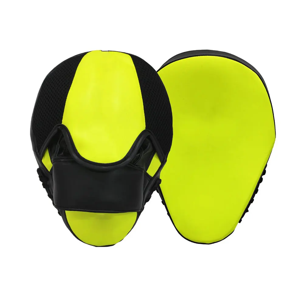 Boxing Mitt Training Target Focus Punch Pad Glove Karate Muay Thai Kick MMA