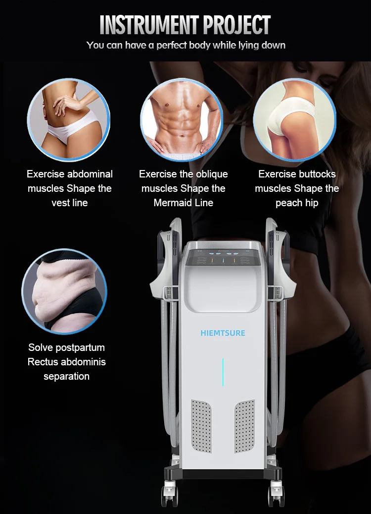 Muscle Building Weight Loss Ems Body Sculpt Machine Ems Slimming Skin Tightening Fat Burning Body Contouring Machine