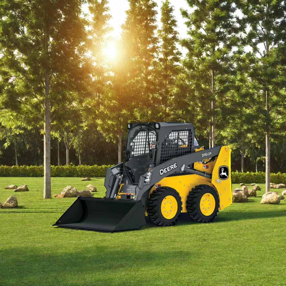 Yanmar Engine Skid Steer Loader 3 Ton Rated Load for Farms Skid Steers 316GR 318G 324G 330G Models