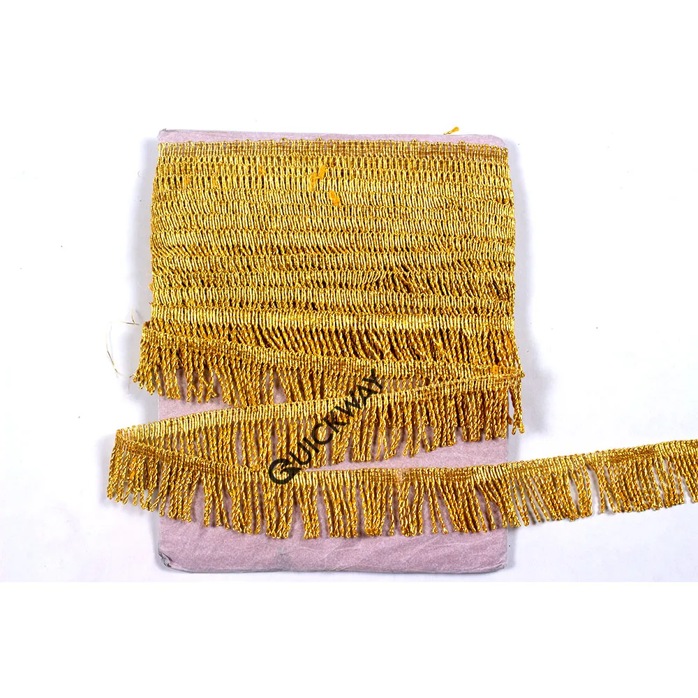 OEM Bullion Fringe Cotton Silk Borders Gimps 100% Viscose 3 Inch Tassel Quantity Decorative Trimmings Tassels Trimmings Fringes