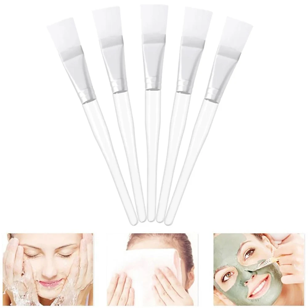 2pcs Professional Makeup Brushes Face Mask Brush Mud Mixing Brush Facial Cosmetic Beauty Skin Care Tools Brochas Para Maquillaje