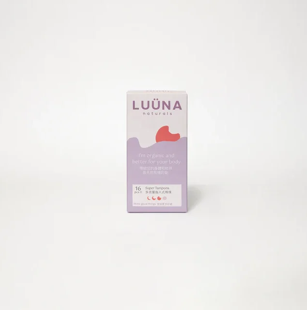 Luuna - Organic Cotton Super Tampons 16 pcs x 1
