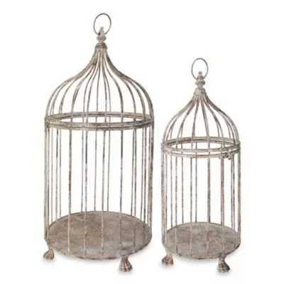 Elegant Bird Cage Ceiling Light Hanging Pendant Iron Shade Metal Indoor Lighting Decorative Supplies Custom Finished