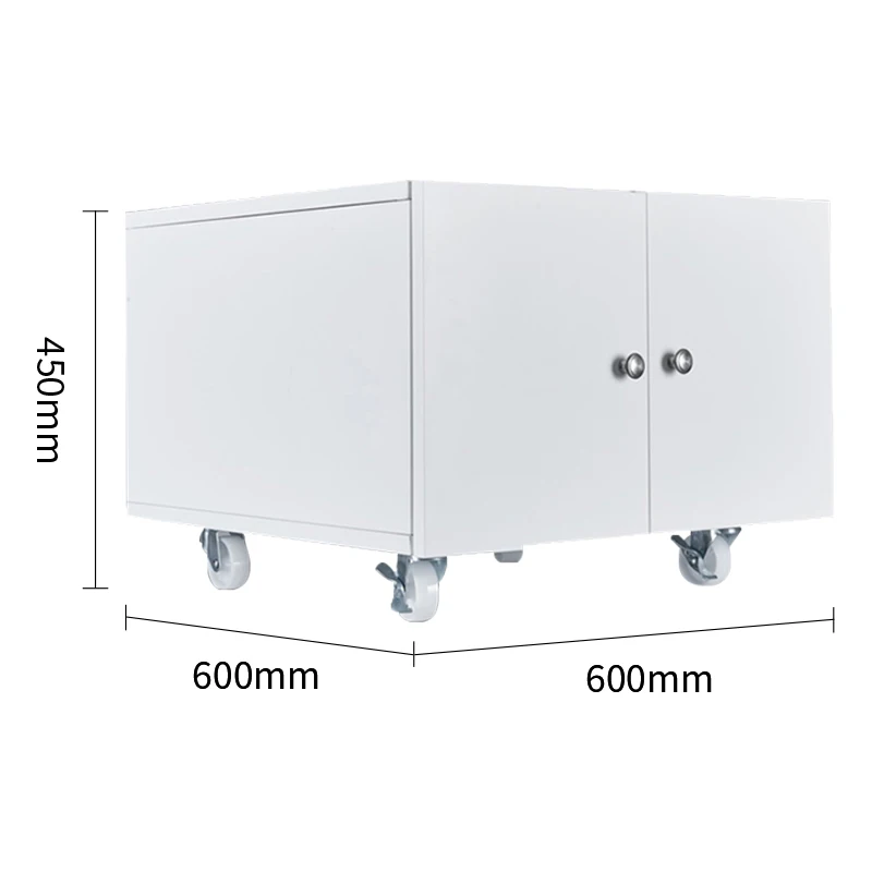 Luoyang huiyang office equipment metal copier stand cabinet with wheels mobile printer stand
