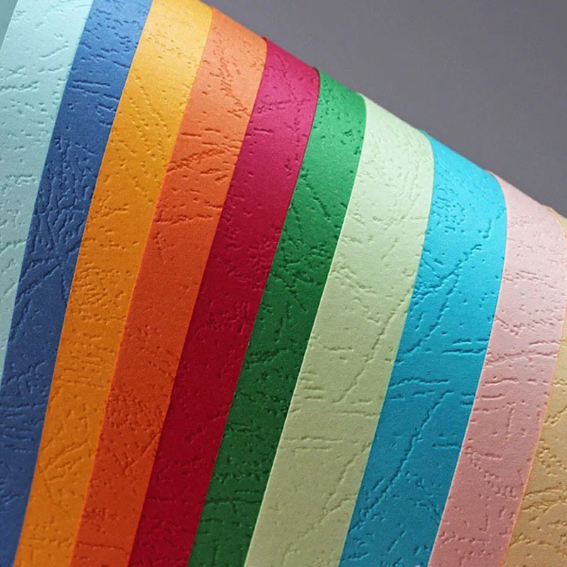 Lizheng cardstock specialty paper linen textured wrapping embossing paper