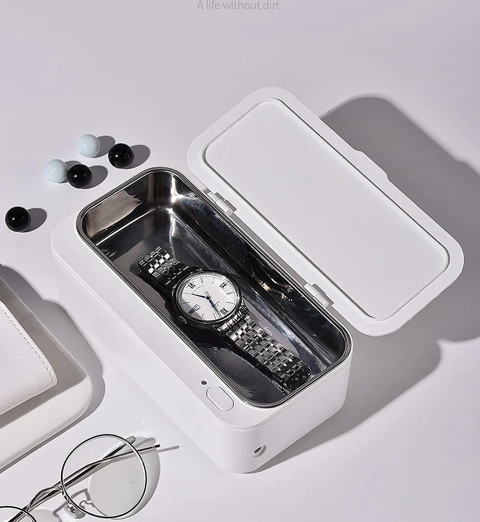 Hot Selling High Quality Vibrating Small Ultrasonic Jewelry Cleaning Machine for Glasses Watches