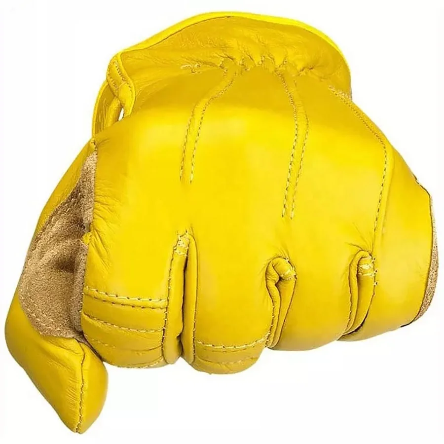 Hot sale Personal Protective Equipment cow split leather safety 707 working gloves