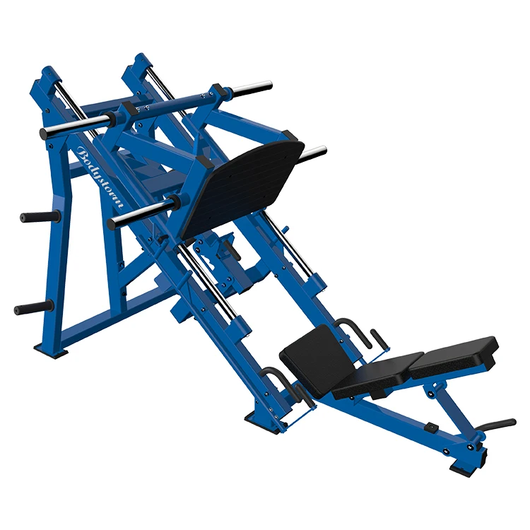 2022 Commercial Gym Fitness Equipment 40 Degree Leg Press with Steel Leg Curl Extension Plate Loaded Machine