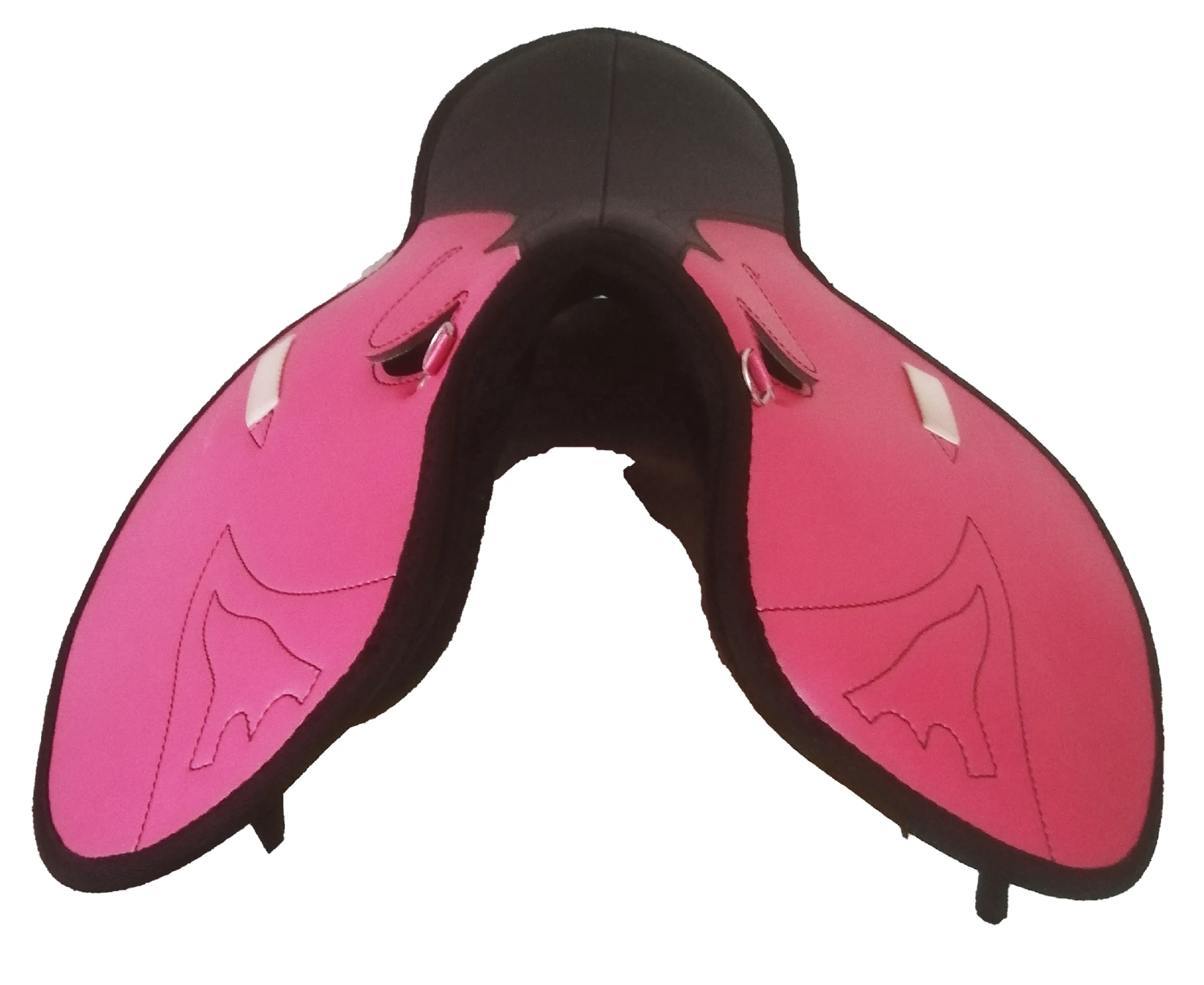 High Quality Synthetic Jockey Racing Western Saddle Wholesale Price Horse Exercise Western Style Saddle