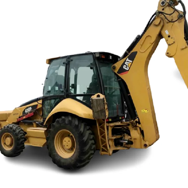Backhoe Loader For Export CAT 416 CAT420f CAT430 4x4 wheel used second hand backhoe loader JOHN DEER 310G