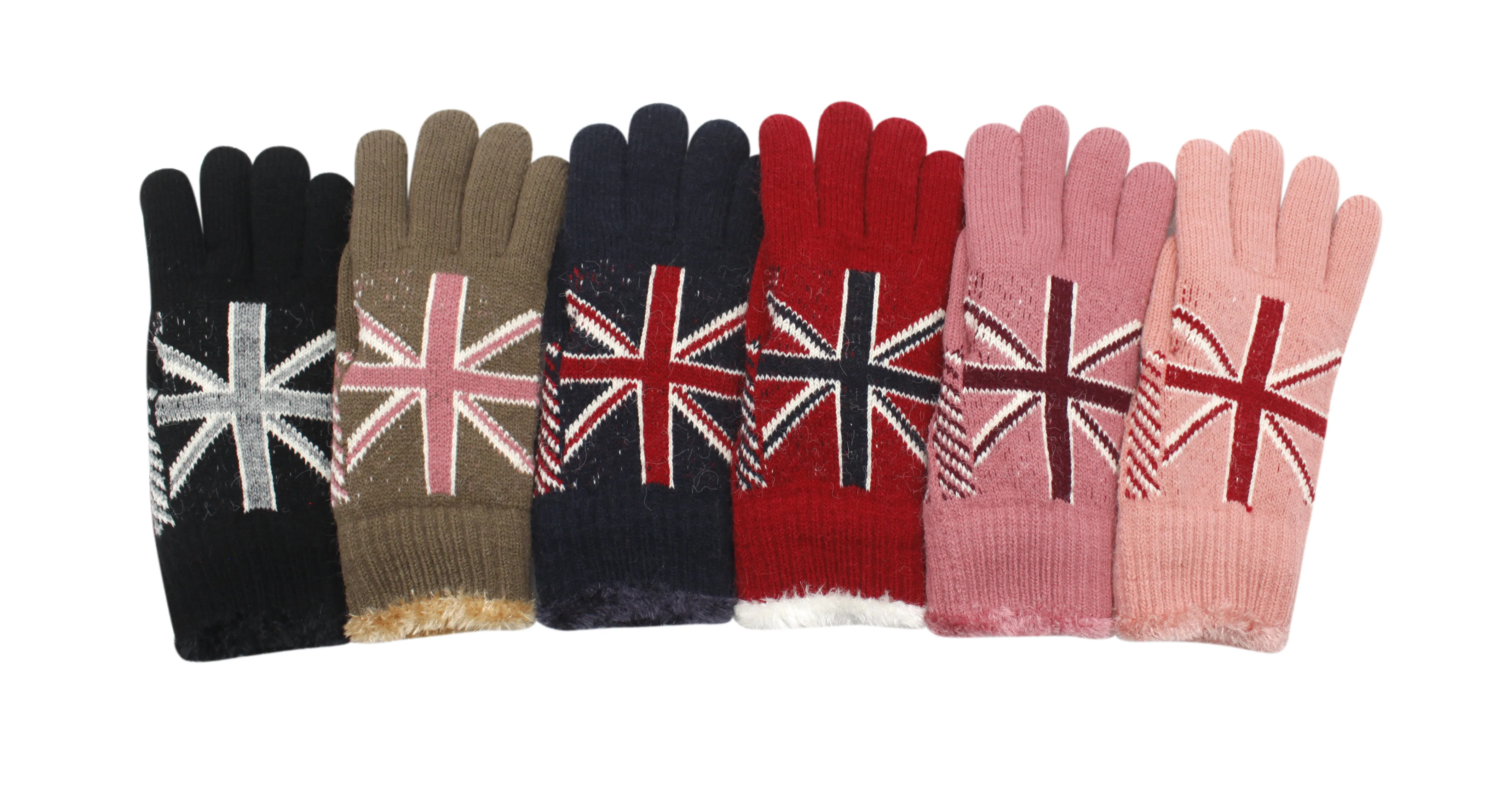 Двухслойные перчатки для модных аксессуаров